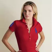 tee shirt ralph lauren col v femmes red,polo play spain